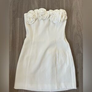 meshki brooks dress (size small and white)